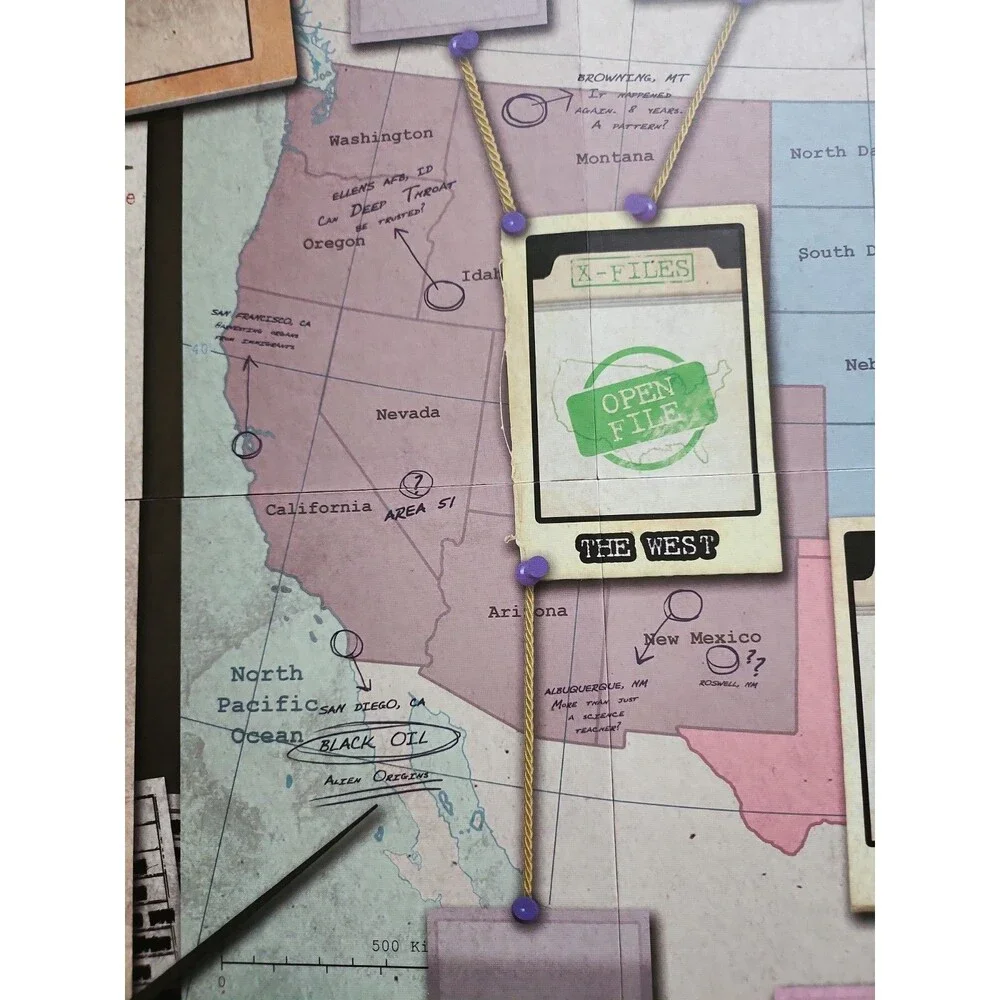 The X-Files Board Game 2014 IDW Cooperative Strategy Paranormal Complete